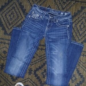 Miss Me Women's Dark Blue Boot Cut Jeans